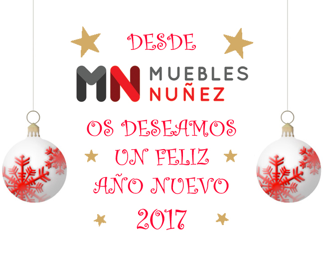 Feliz año nuevo desde Muebles Núñez